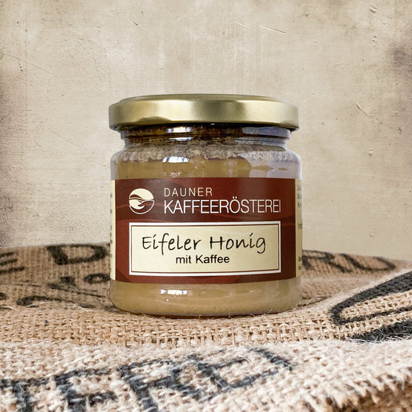 Eifeler Blütenhonig mit Kaffee ("Kaffee-Honig")