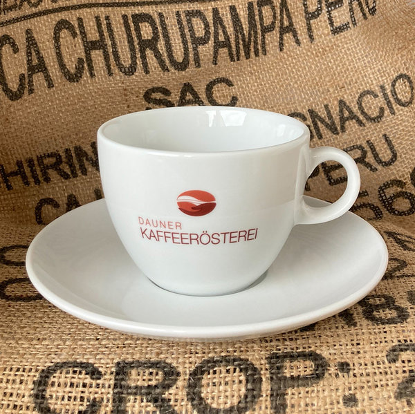 Cappuccinotasse "Dauner Kaffeerösterei" Neue Kollektion